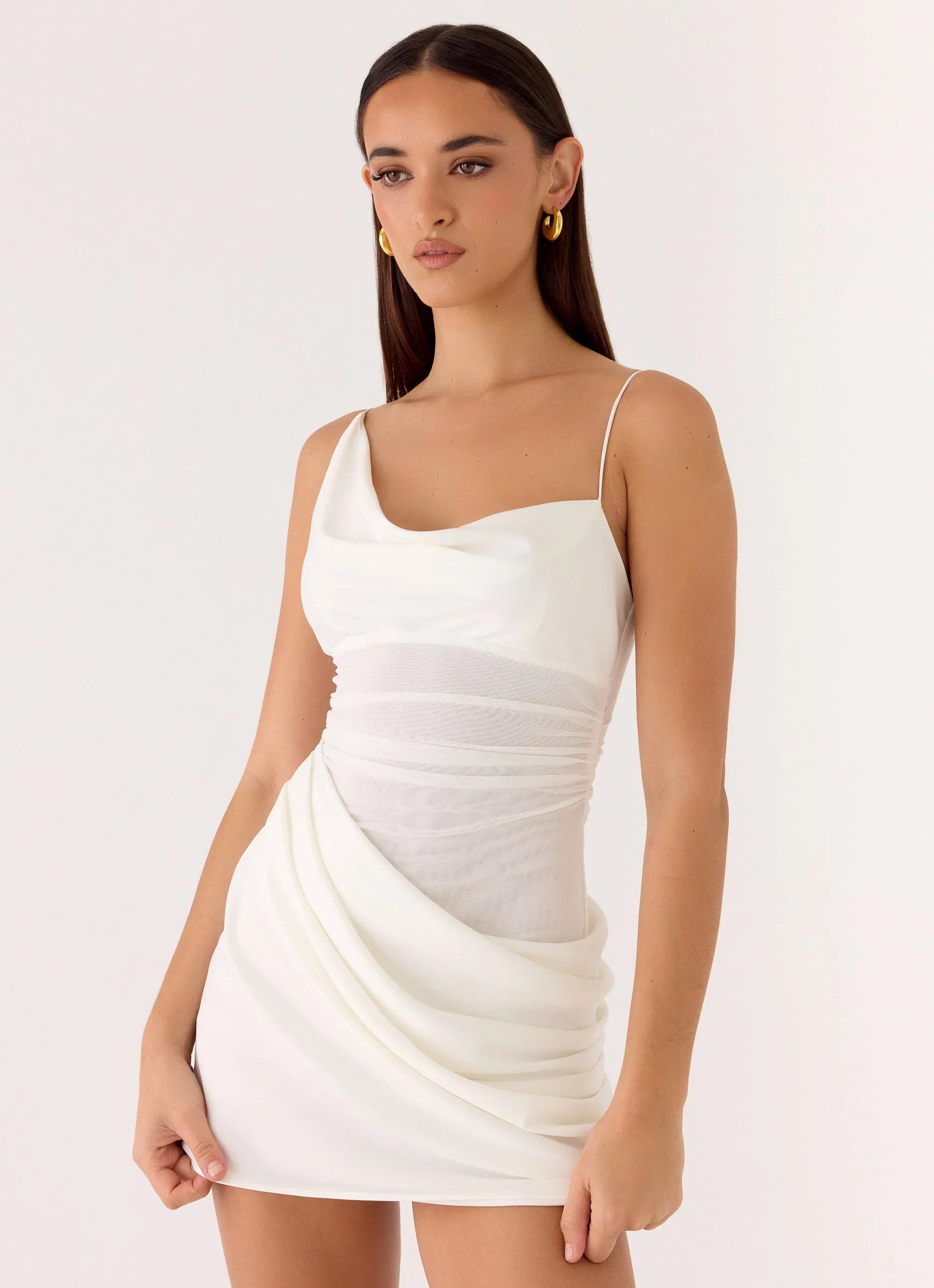 Eternal Energy Mini Dress Ivory