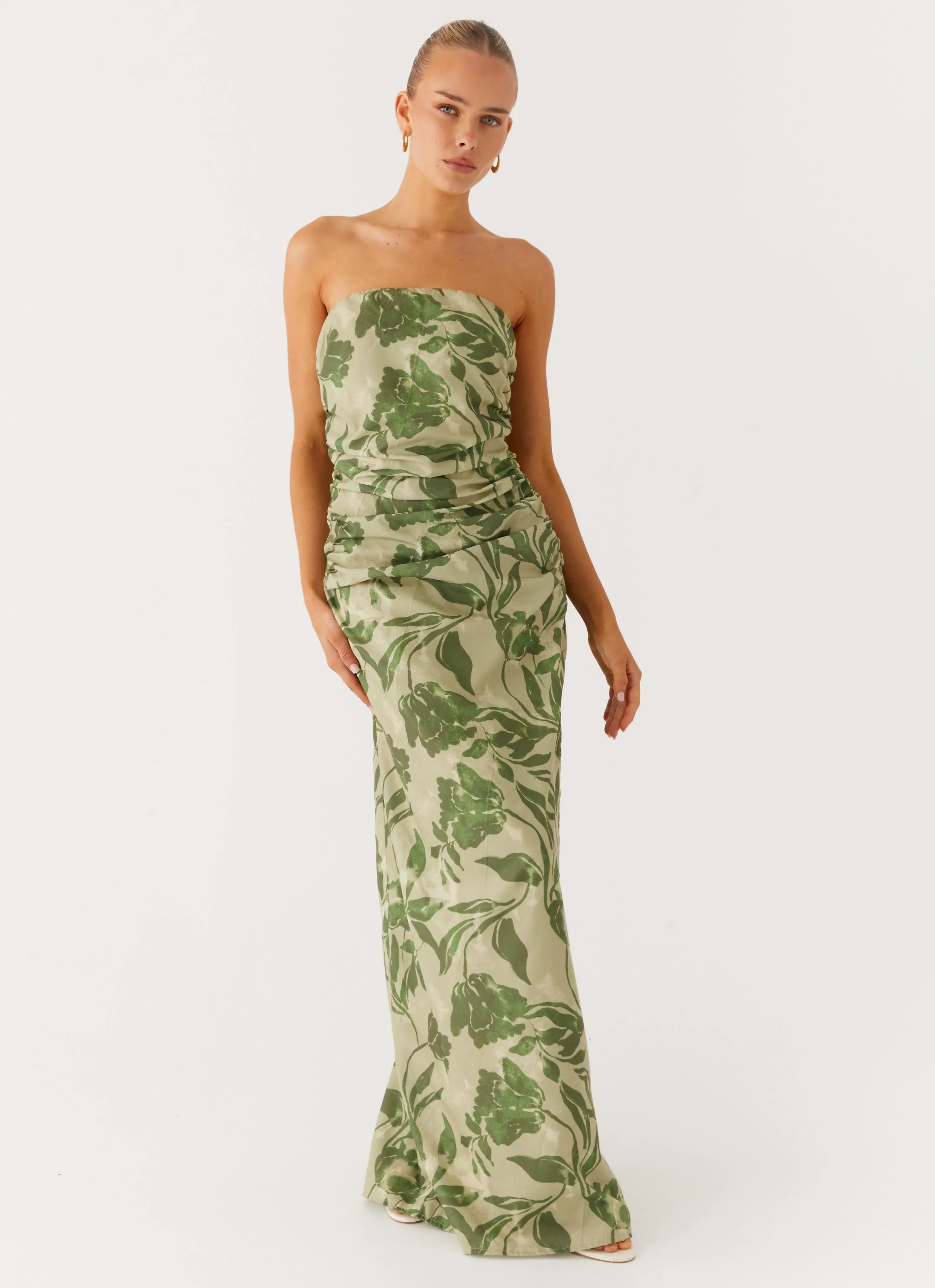 Sirrah Maxi Dress Jade Fern