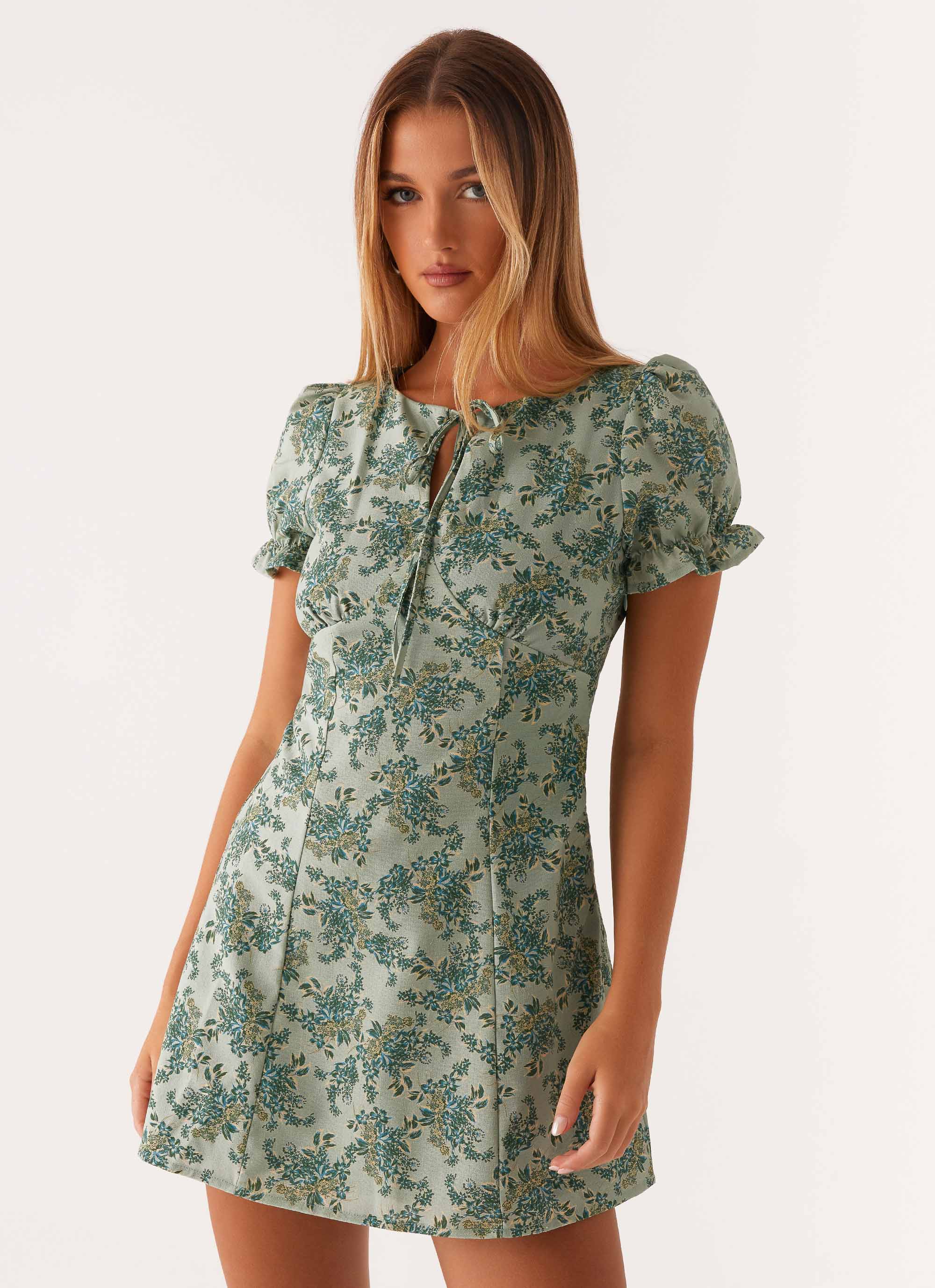 Someday Mini Dress Cloud Nine Floral