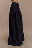 Autumn Maxi Skirt Black