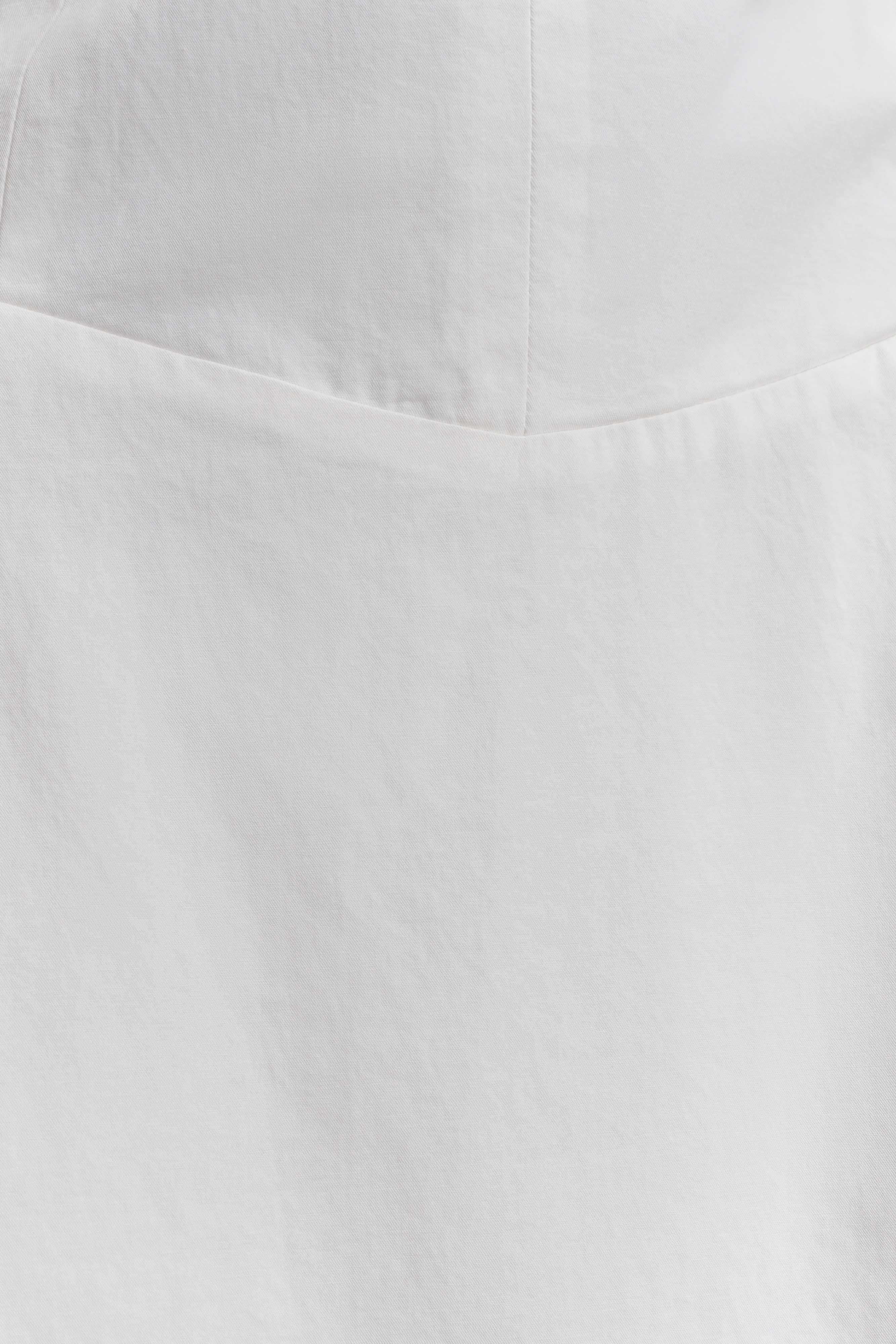 Salma Drop Waist Cotton Maxi Dress White