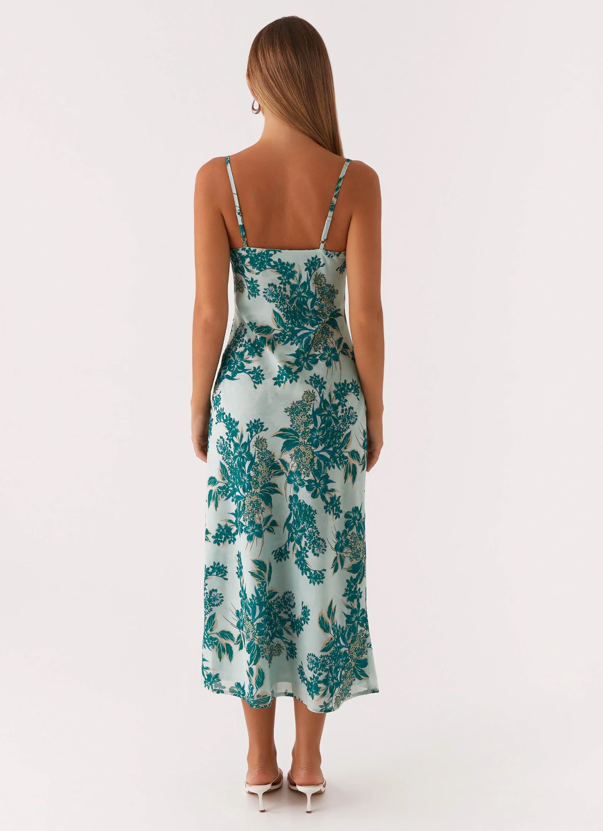 Love Song Midi Dress Cloud Nine Floral