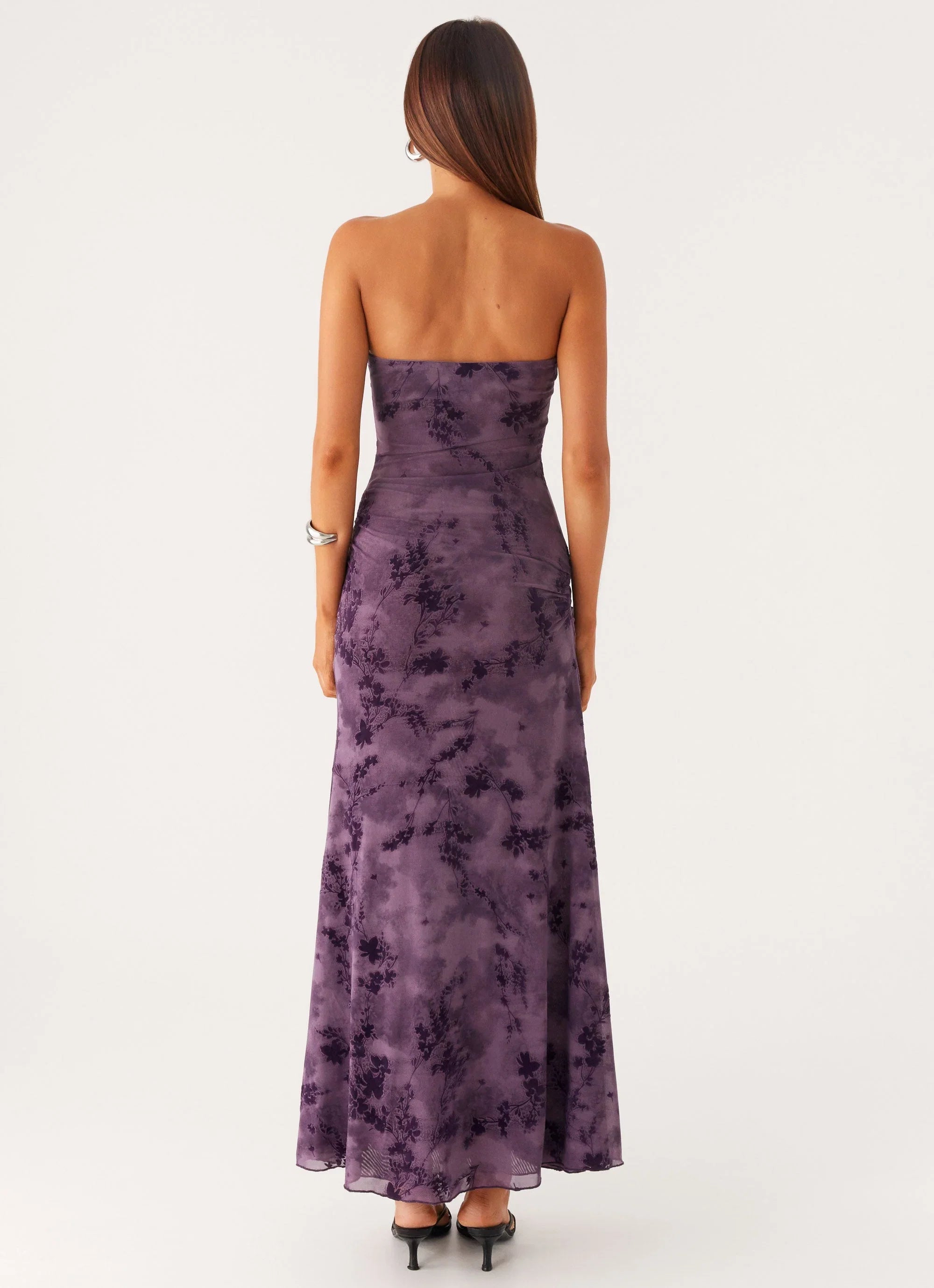 Alexandrite Midi Dress Purple