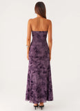Alexandrite Midi Dress Purple