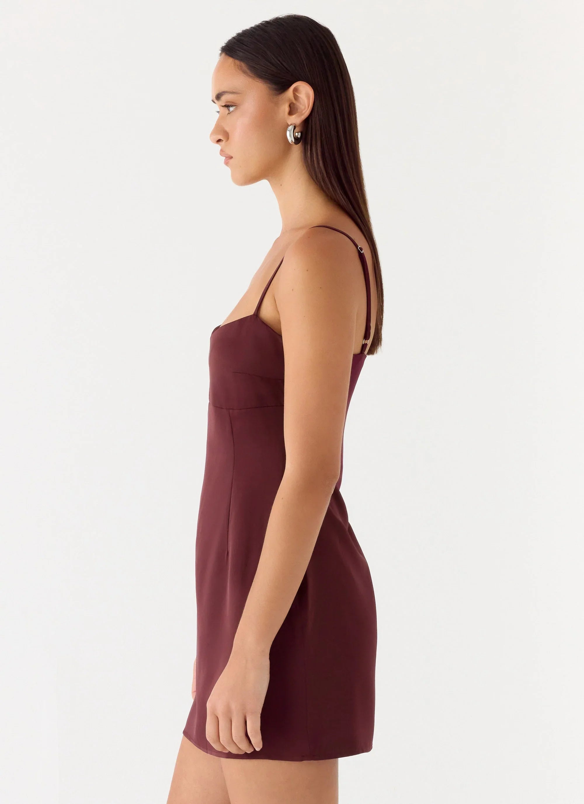 Clementine Mini Dress Merlot