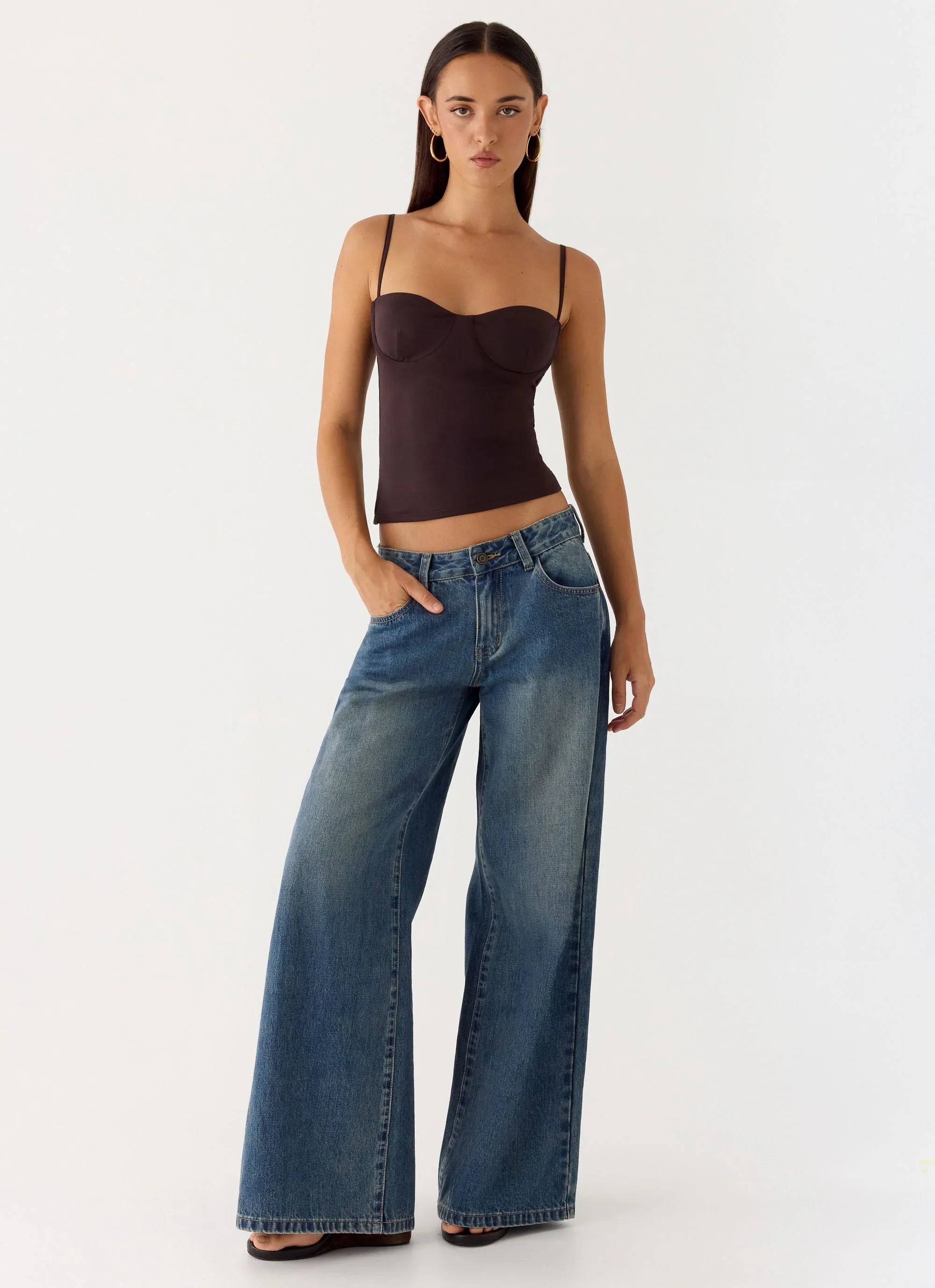 Ame Underwire Top Chocolate