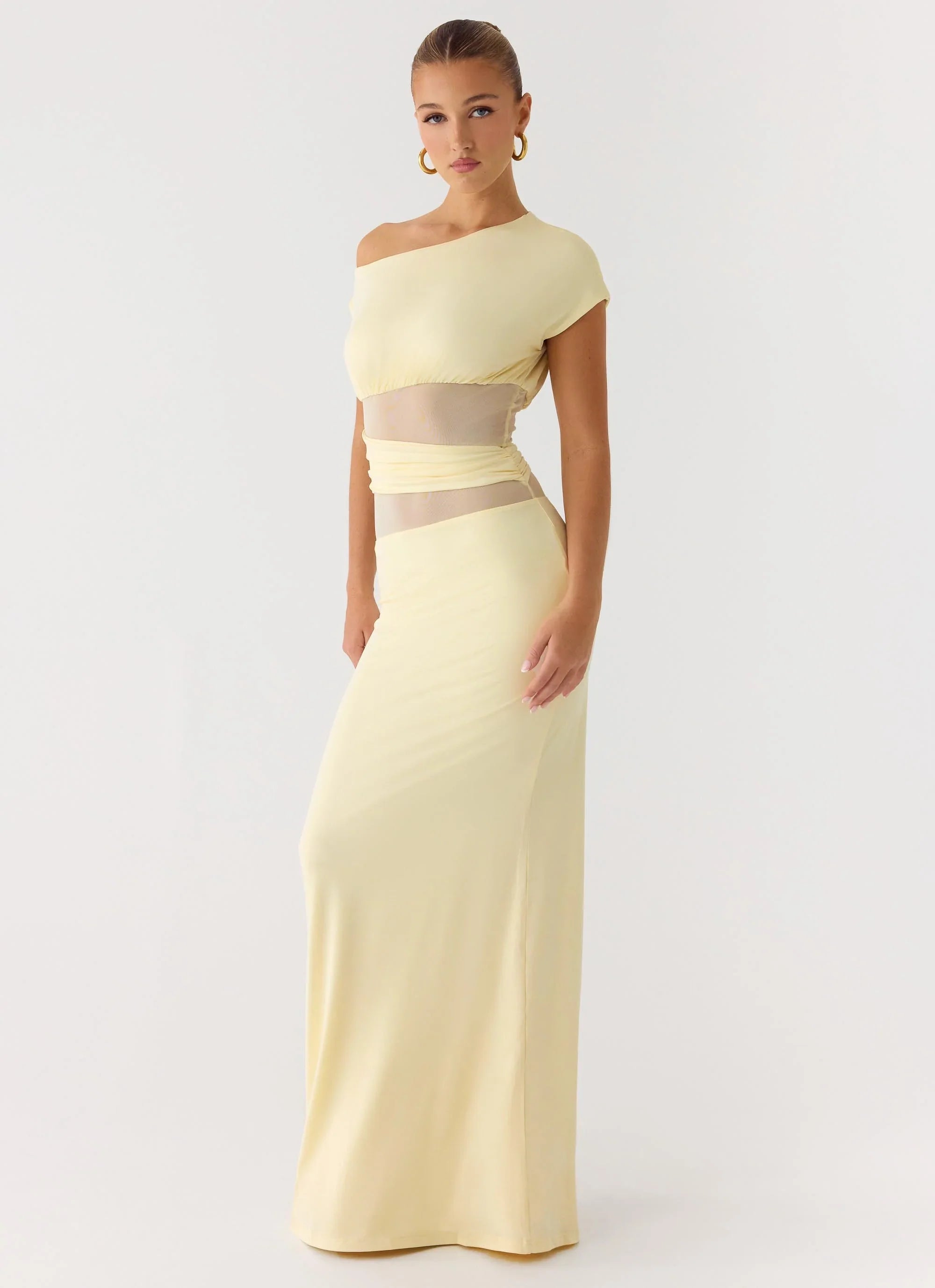 Like Honey Maxi Dress Butter Yellow