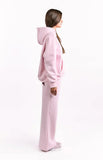 Beginning Pink Burgundy Star Hoodie