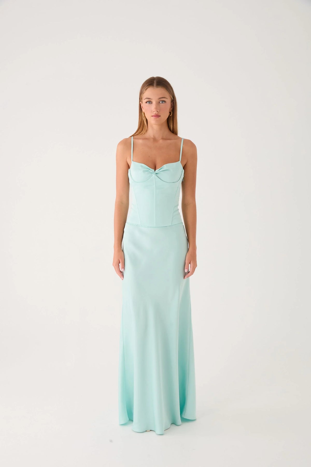 Merritt Maxi Dress Aqua
