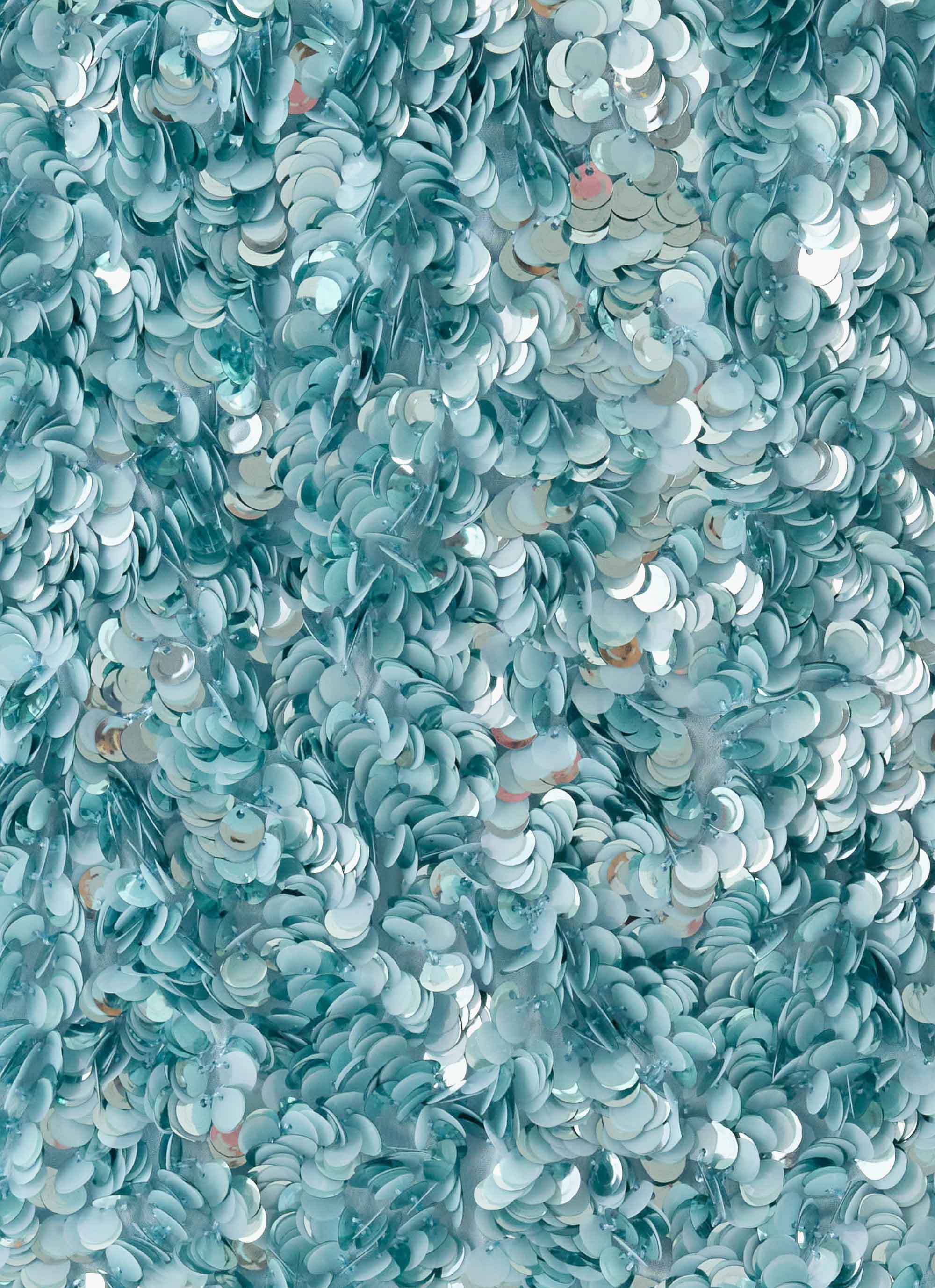 Alayna Sequin Top Aqua