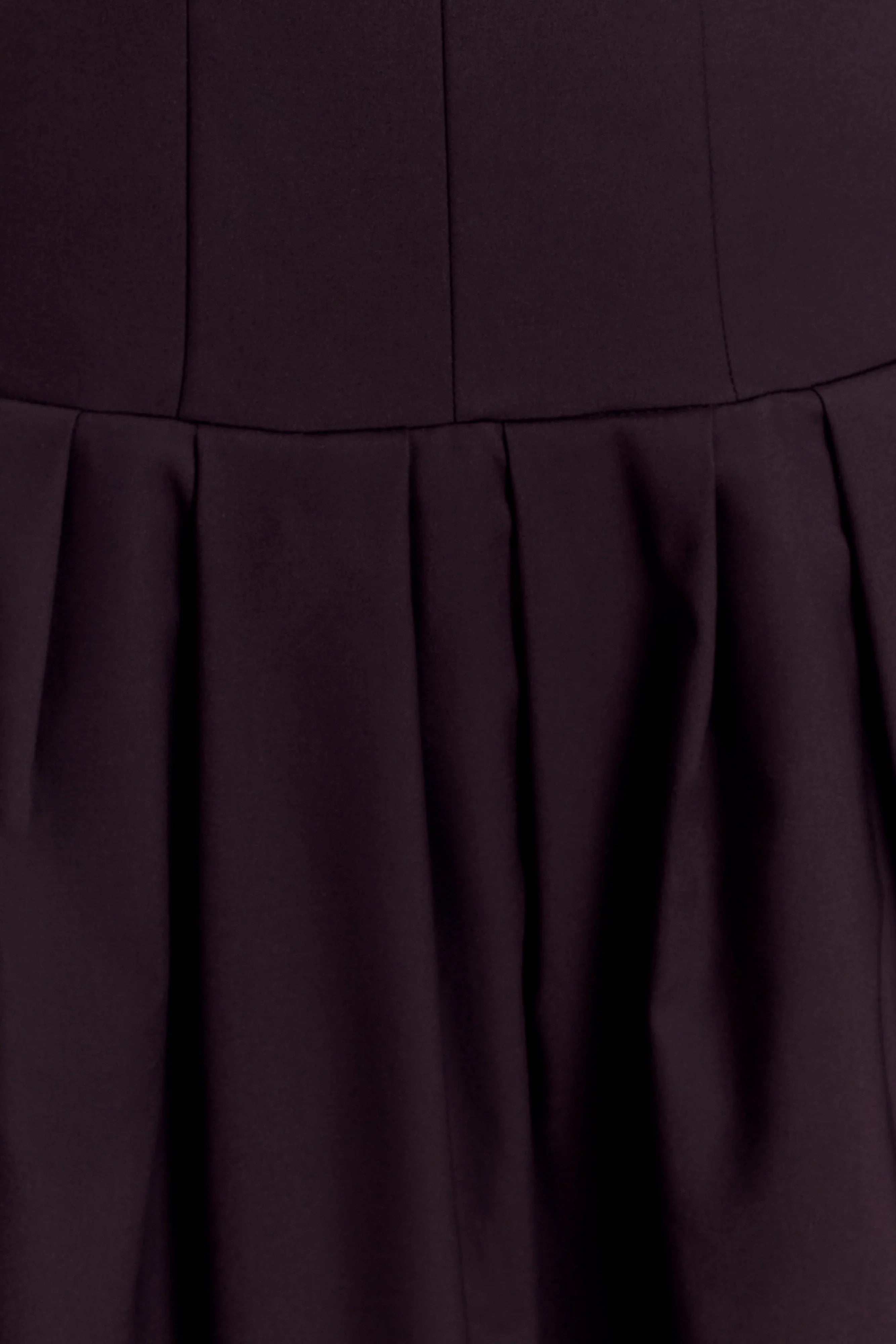 Natascha Drop Waist Cotton Midi Dress Chocolate