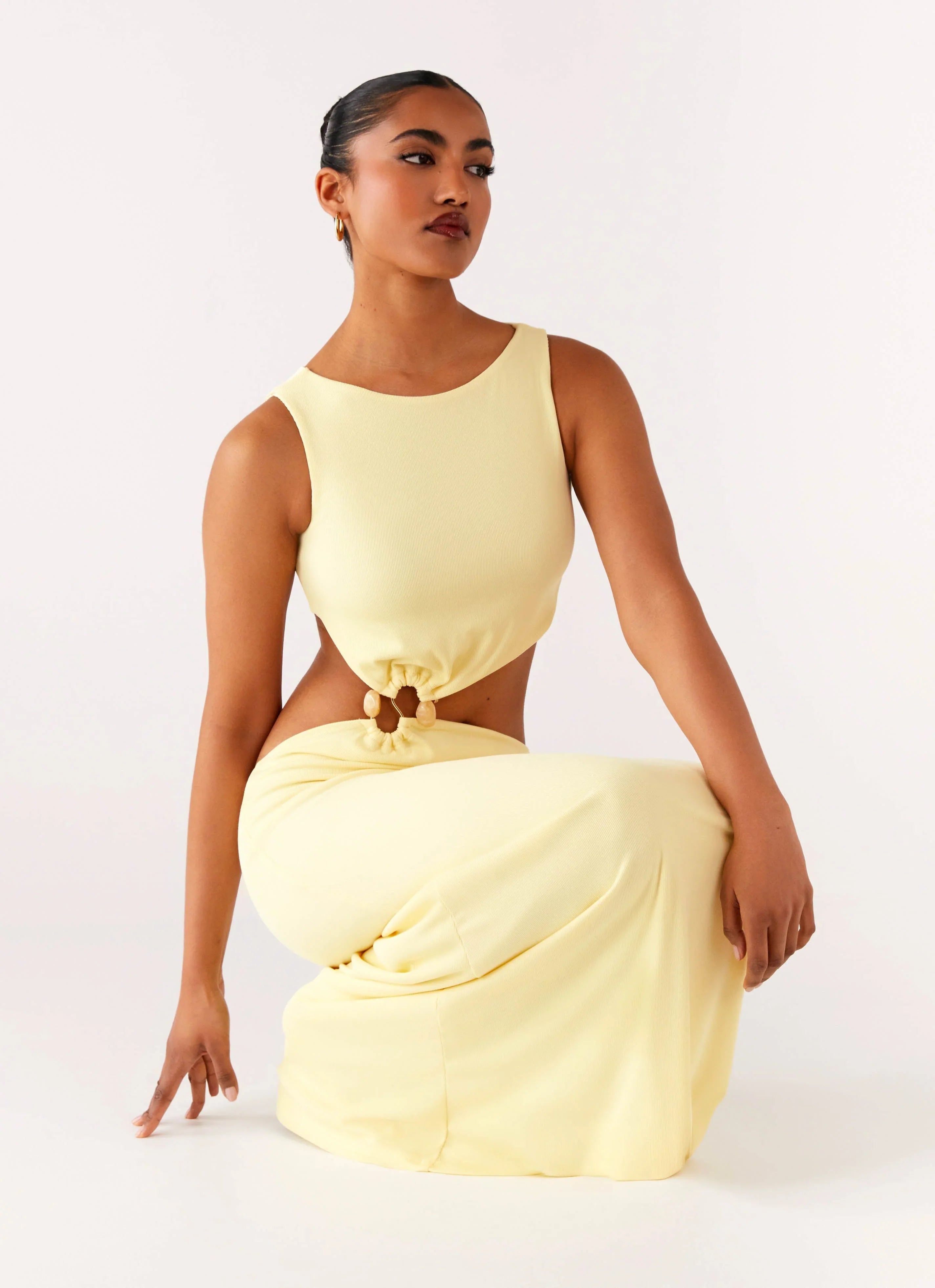 Aruba Hardware Maxi Dress Yellow