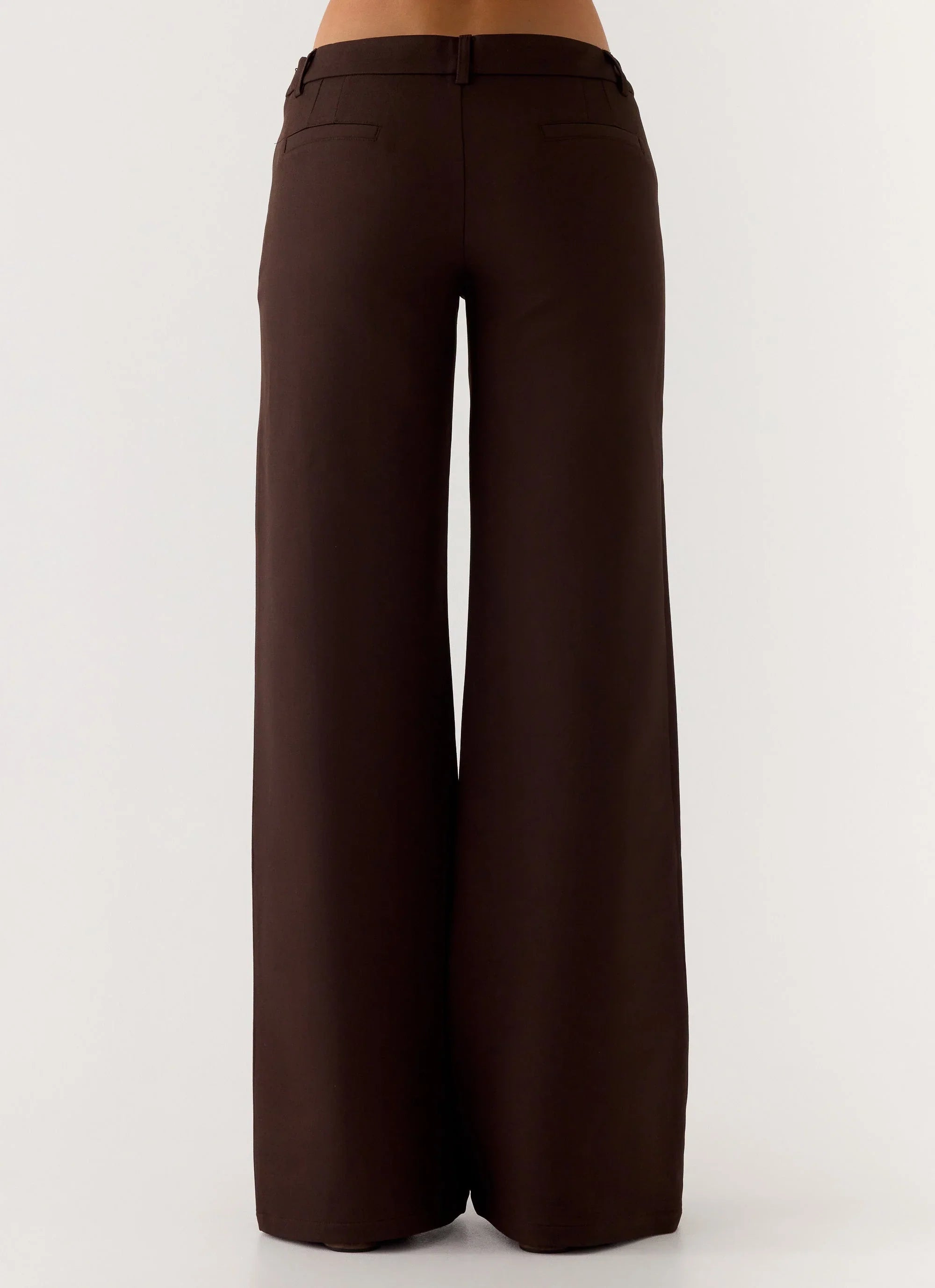 Hot as Ice Low Rise Pants Chocolate