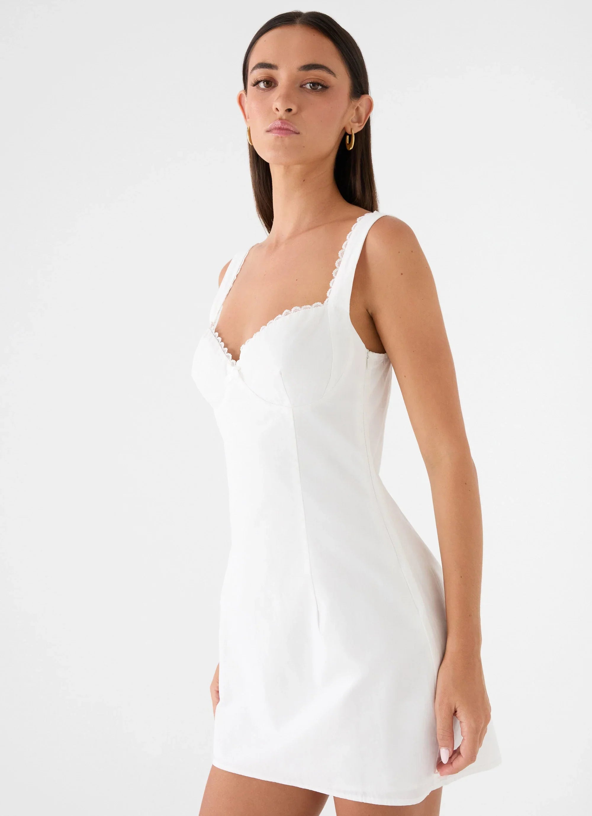 Riva Bella Mini Dress White