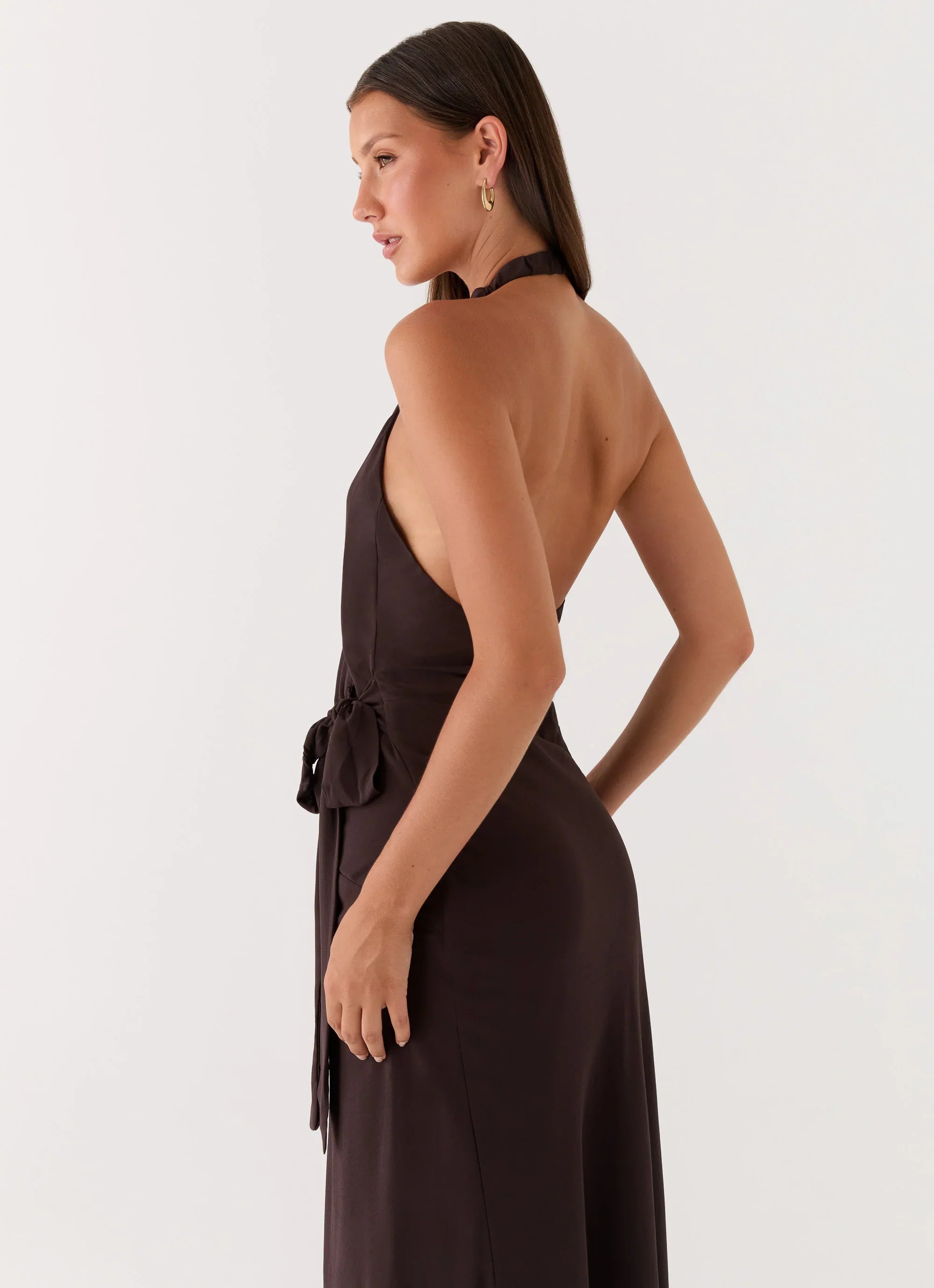 So Chic Maxi Dress Cool Chocolate