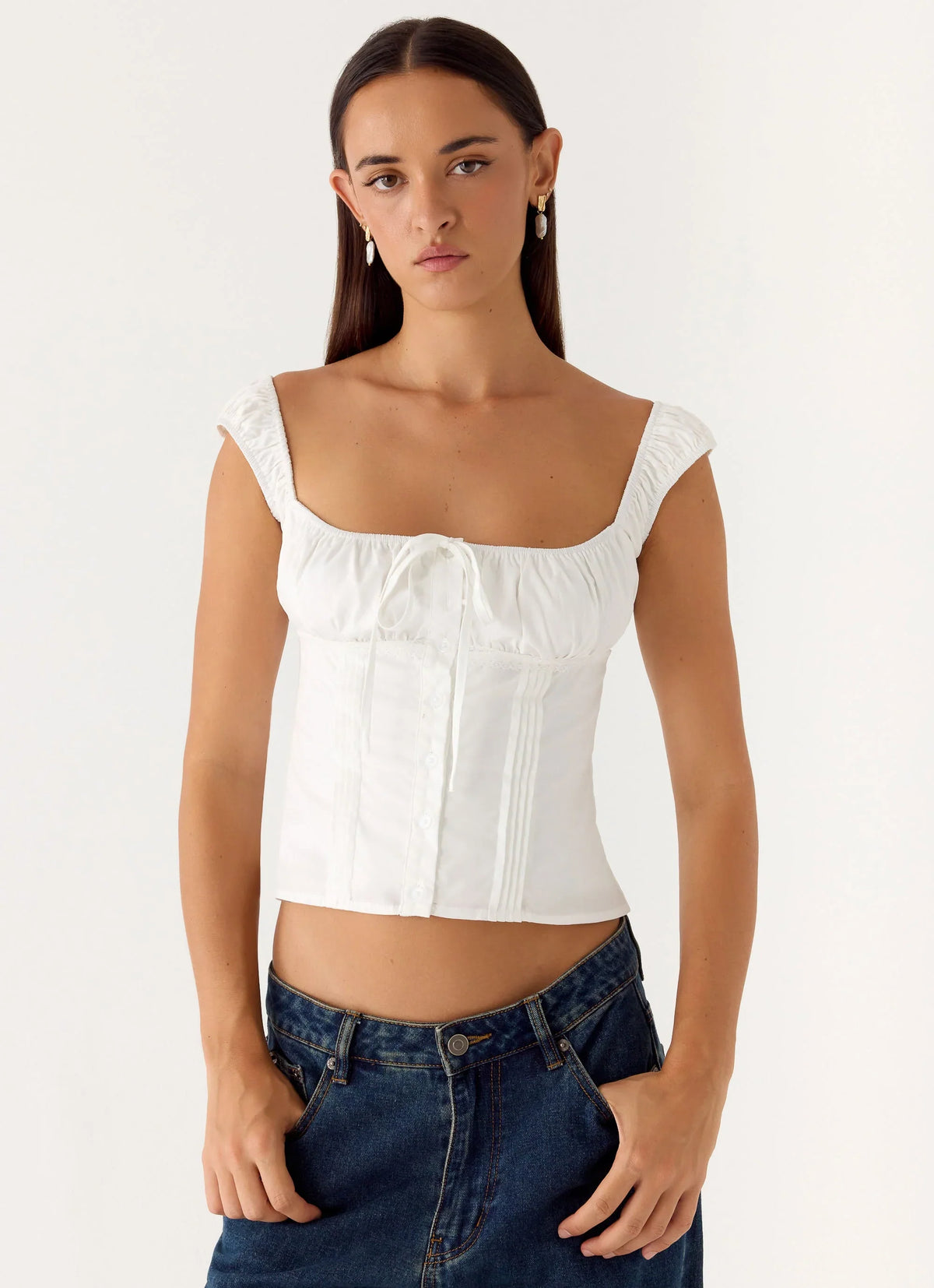 Fornarina Top White