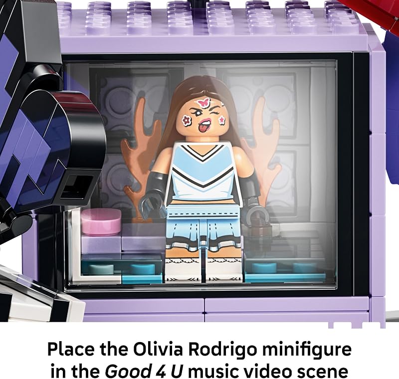 LEGO Editions Olivia Rodrigos Secret Storage 43030 Collectible Building Toy for Girls Boys Ages 10 Olivia Rodrigo Minifigure Bedroom Decor 1085 pieces Gift for Birthdays