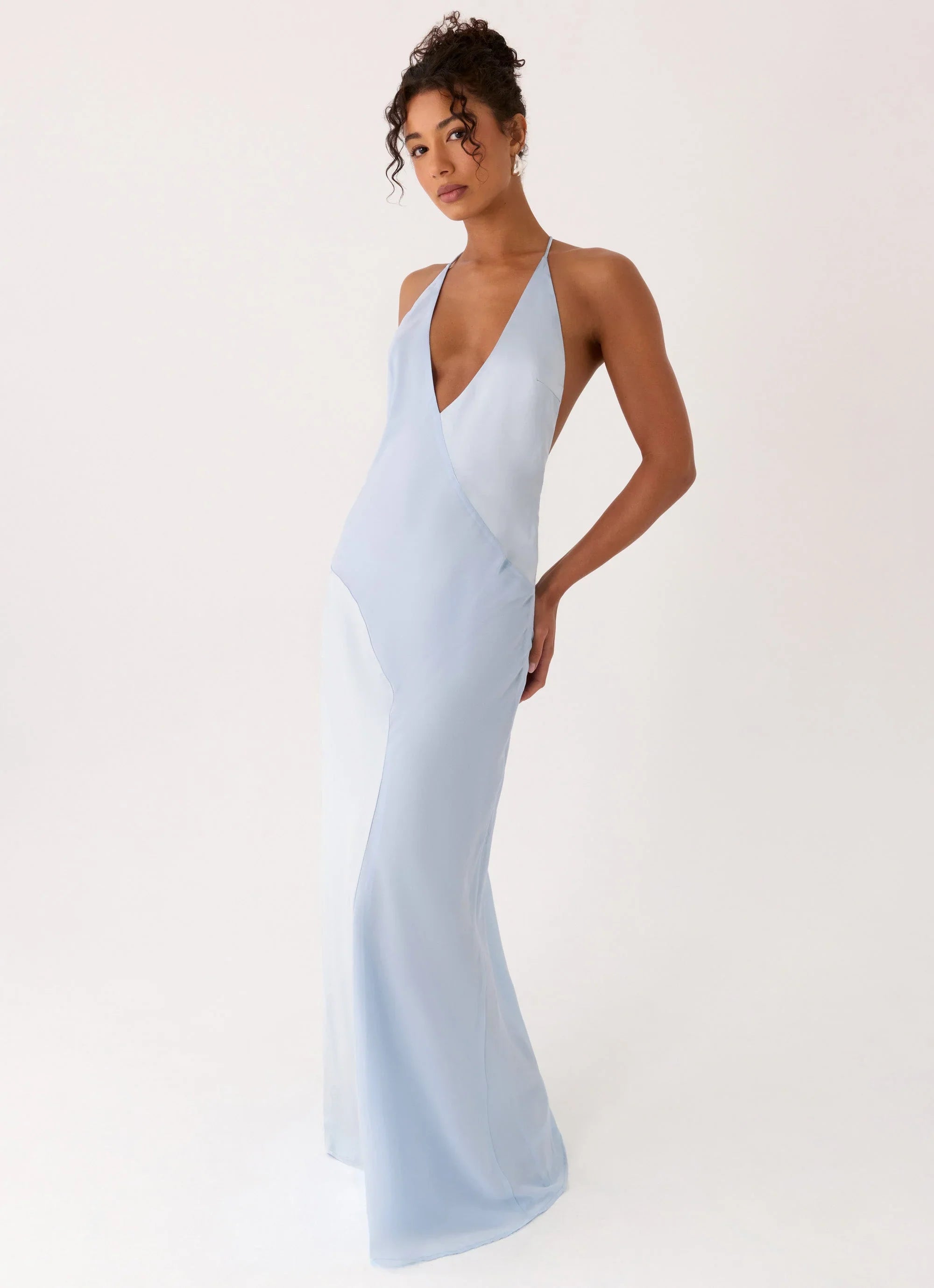 Ellopez Maxi Dress Blue