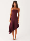 Juliana Midi Dress Mulberry