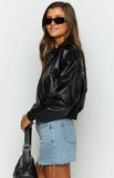 Abbi Black Cropped Jacket
