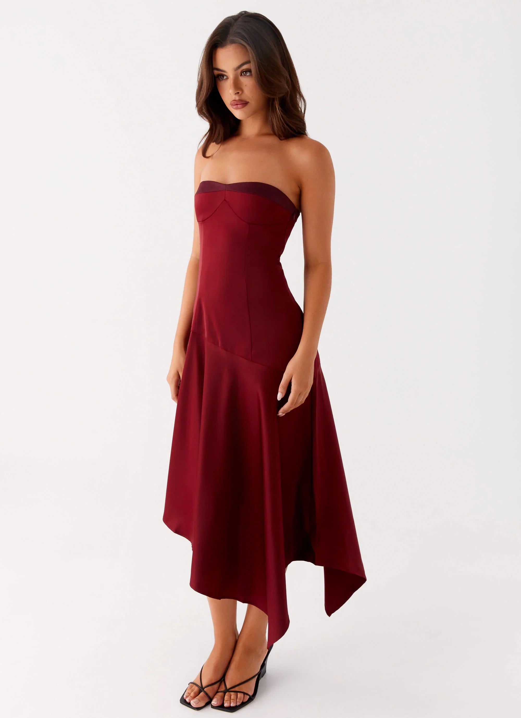 Matisse Midi Dress Red