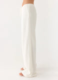 Henry Low Rise Pant Ivory