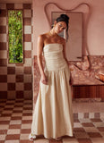 Carmel Maxi Dress Ivory