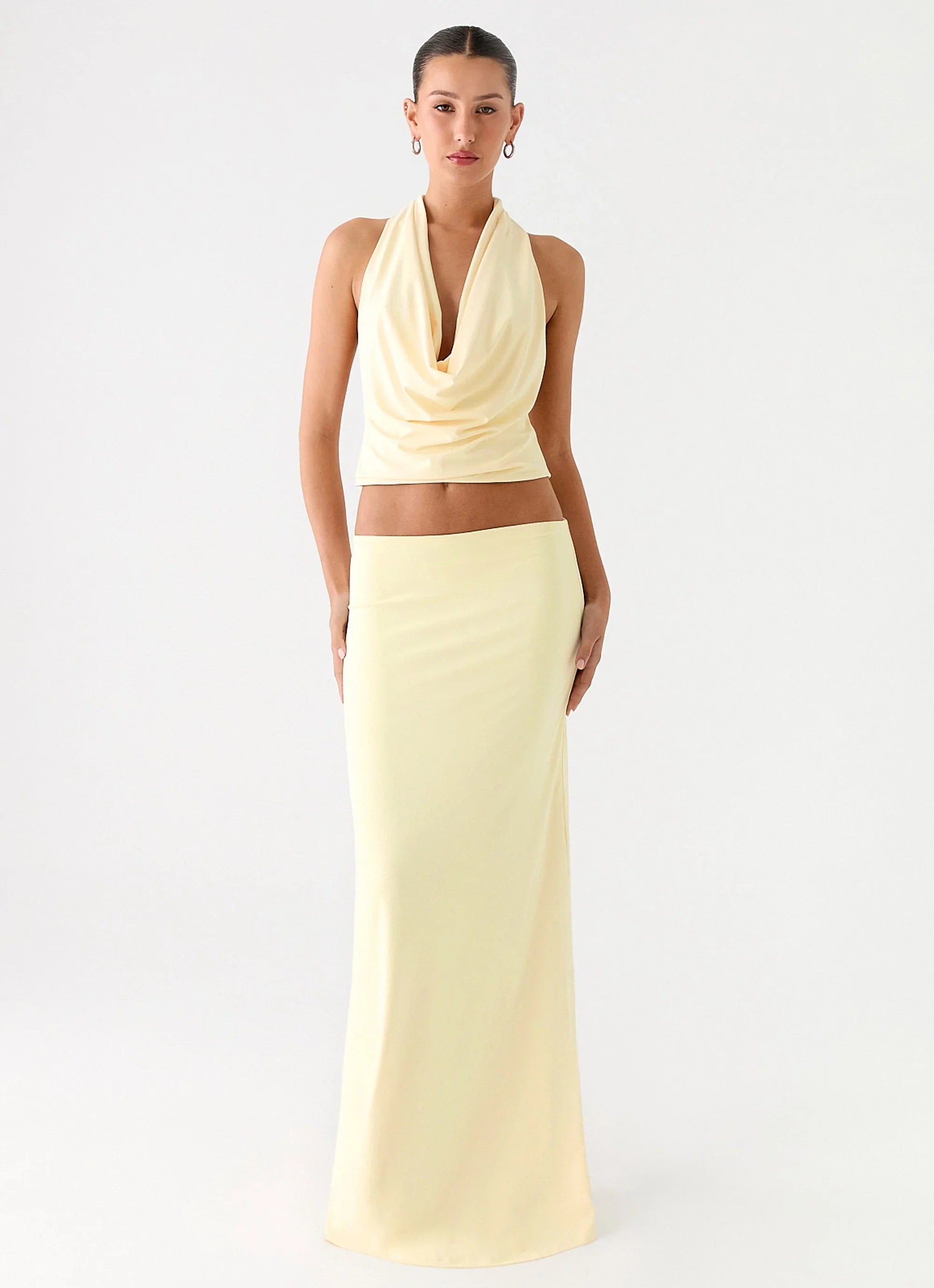 Ashi Maxi Skirt Yellow