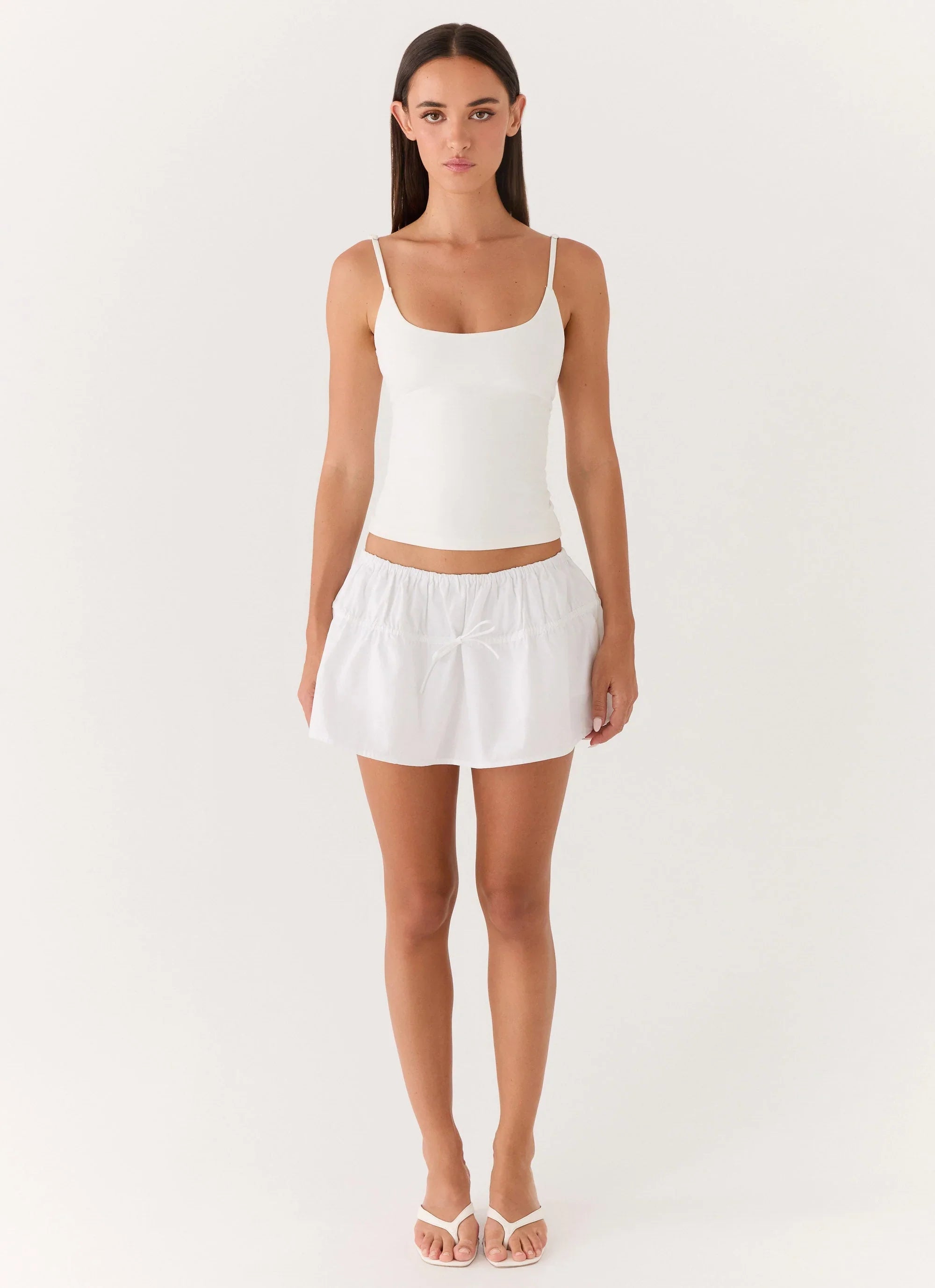 Sugar Talking Mini Skort White