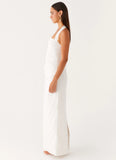 Rumour Has it Maxi Dress White
