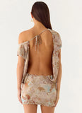 Cinema Mini Dress Desert Blur