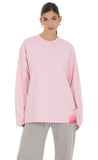 Lucy Graphic Crewneck Shirt in Pink