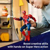 LEGO Marvel Spider Man Hero Figure Super Hero Building Toy for Boys Girls Ages 12 Posable Kids Bedroom Bookshelf or Desk Decor Gift for Birthdays 76346