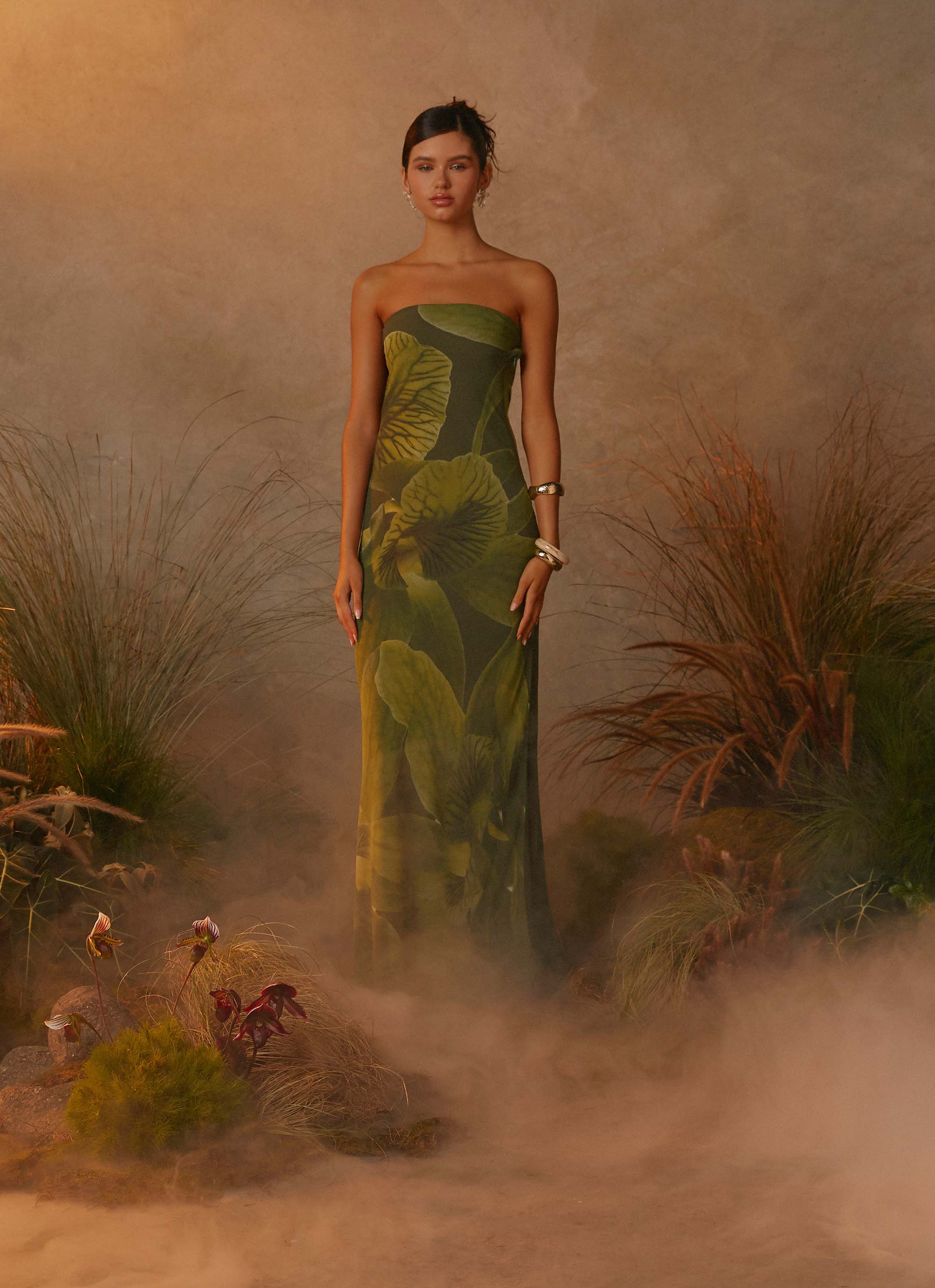 Nettle Maxi Dress Tropic Floral