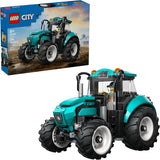 LEGO City Tractor Building Toy for Kids Pretend Play Farm Vehicle for Boys Girls Ages 7 Tractor Toy W Farmer Minifigure Gift Idea for Birthdays 60498