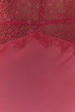 Dinah Lace And Satin Maxi Dress Blush Rose