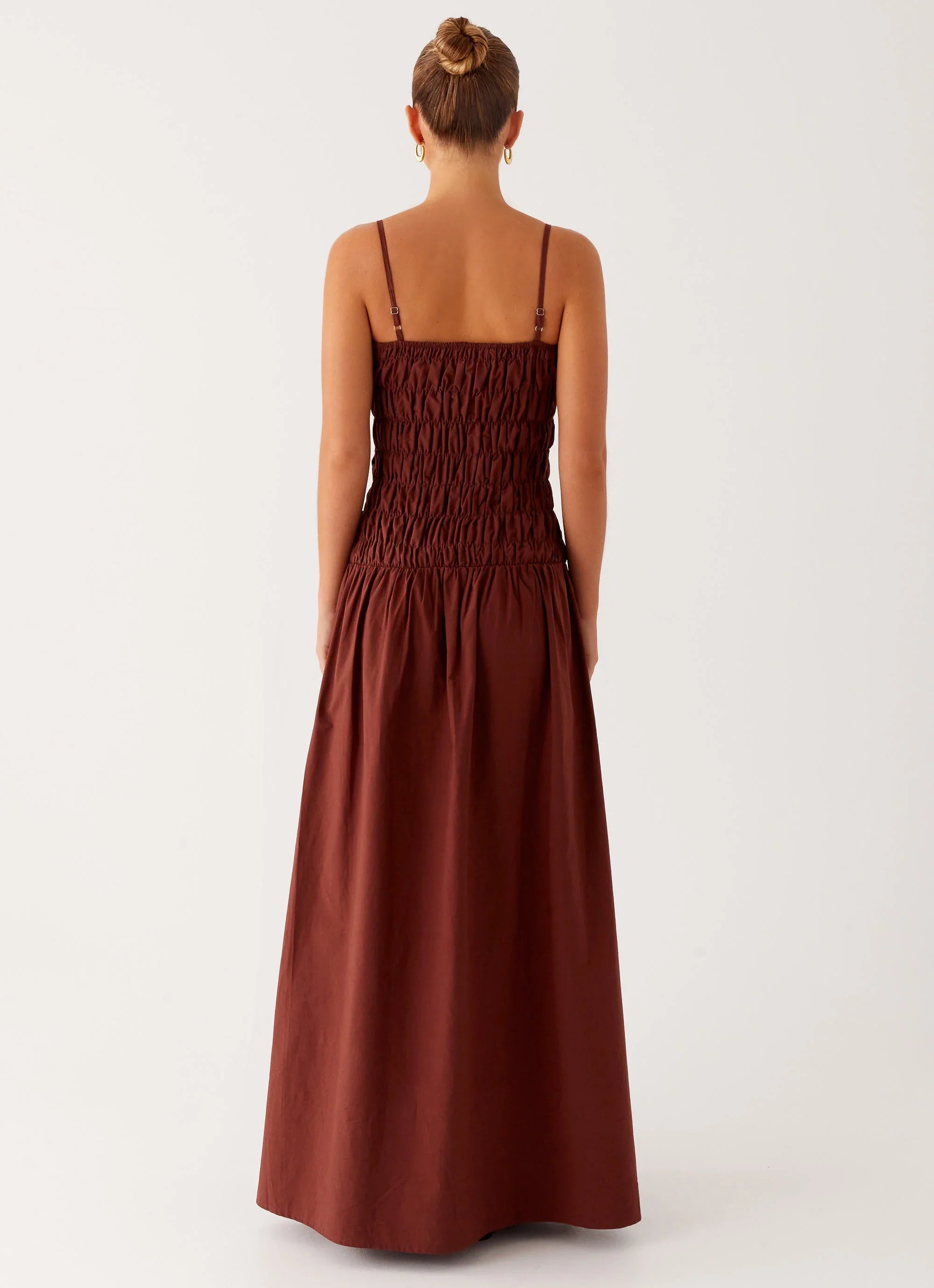 Brooke Maxi Dress Chocolate