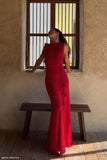Monay Tulip Maxi Dress Raspberry
