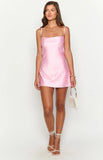 Sienna Pink Mini Dress