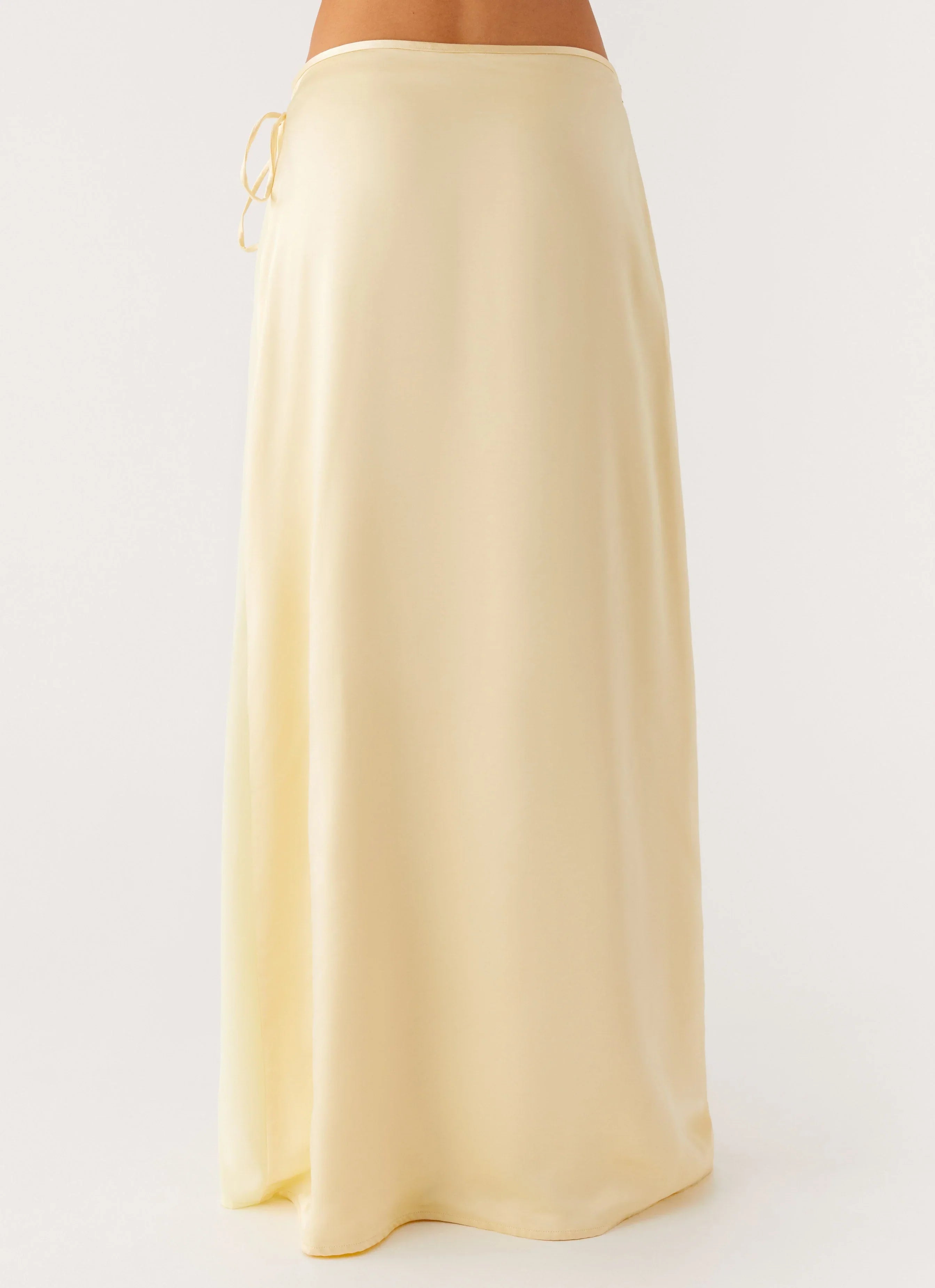 Pollie Maxi Skirt Yellow