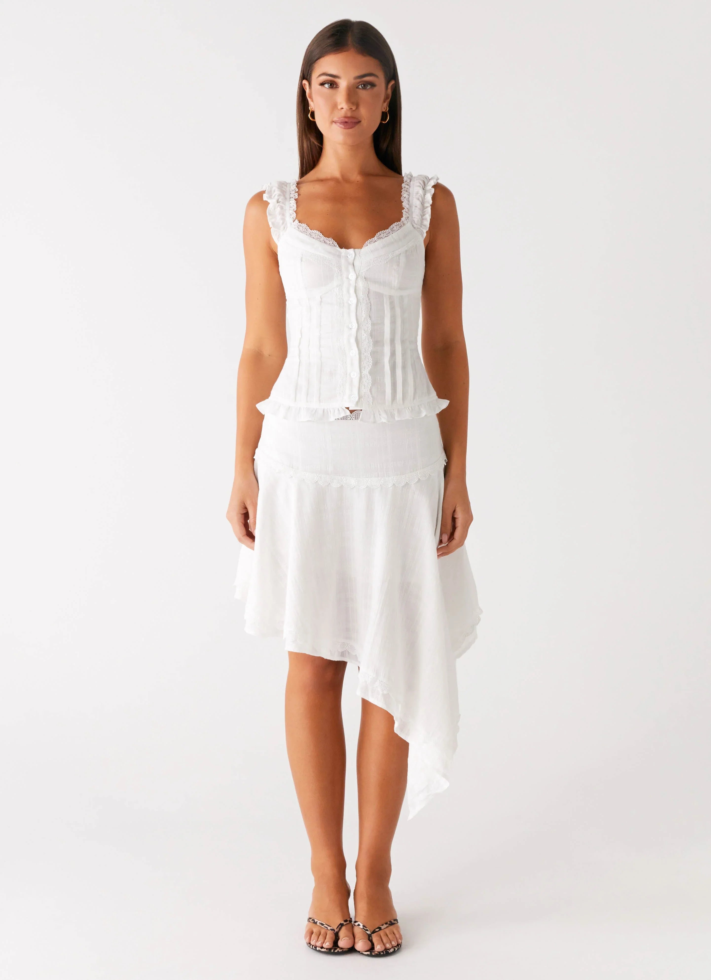 Clearwater Mist Top White