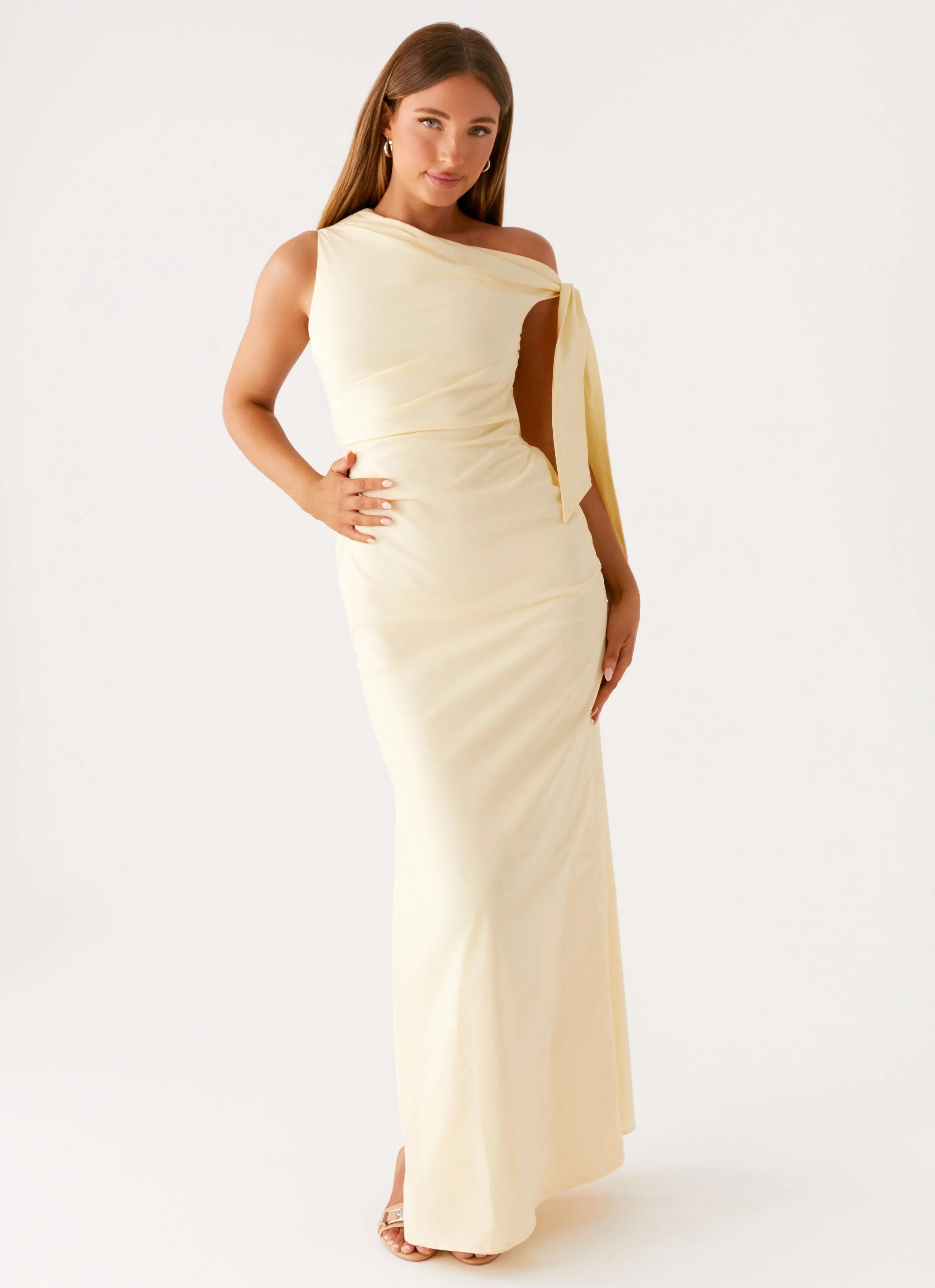 Marella Maxi Dress Yellow