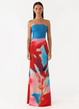 Iroha Strapless Maxi Dress Twilight Petal