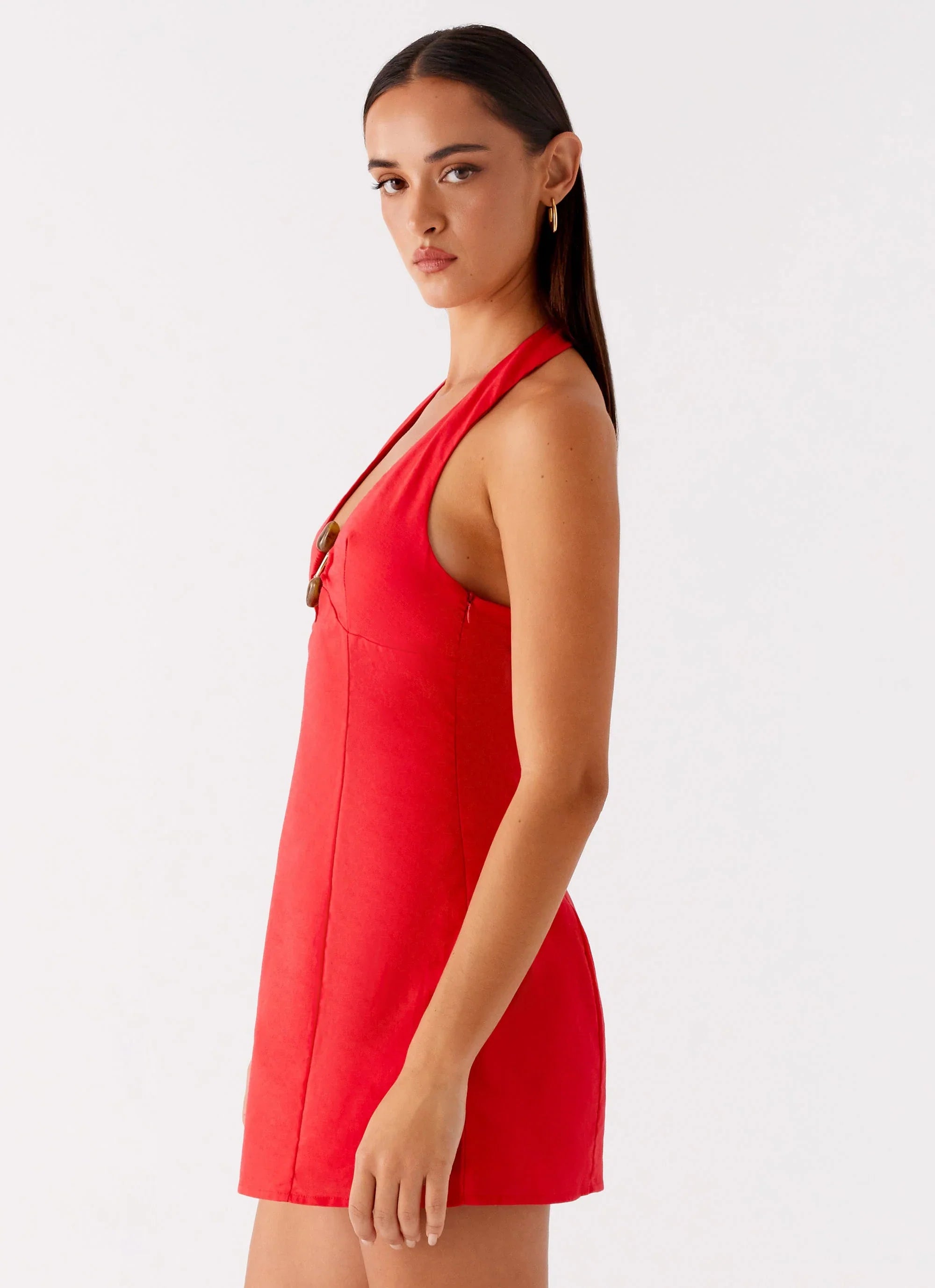 Roxe Mini Dress Red