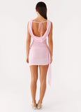 Good Fortune Mini Dress Pink