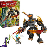 LEGO NINJAGO Coles Mission Mech Dragon Zane Building Toy for Boys Girls Kids Ages 7 Poseable Mech W Cole Acid Monster Zane Minifigures for Pretend Play Gift Idea for Birthdays 71854