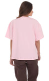 LA Graphic T Shirt in Pink