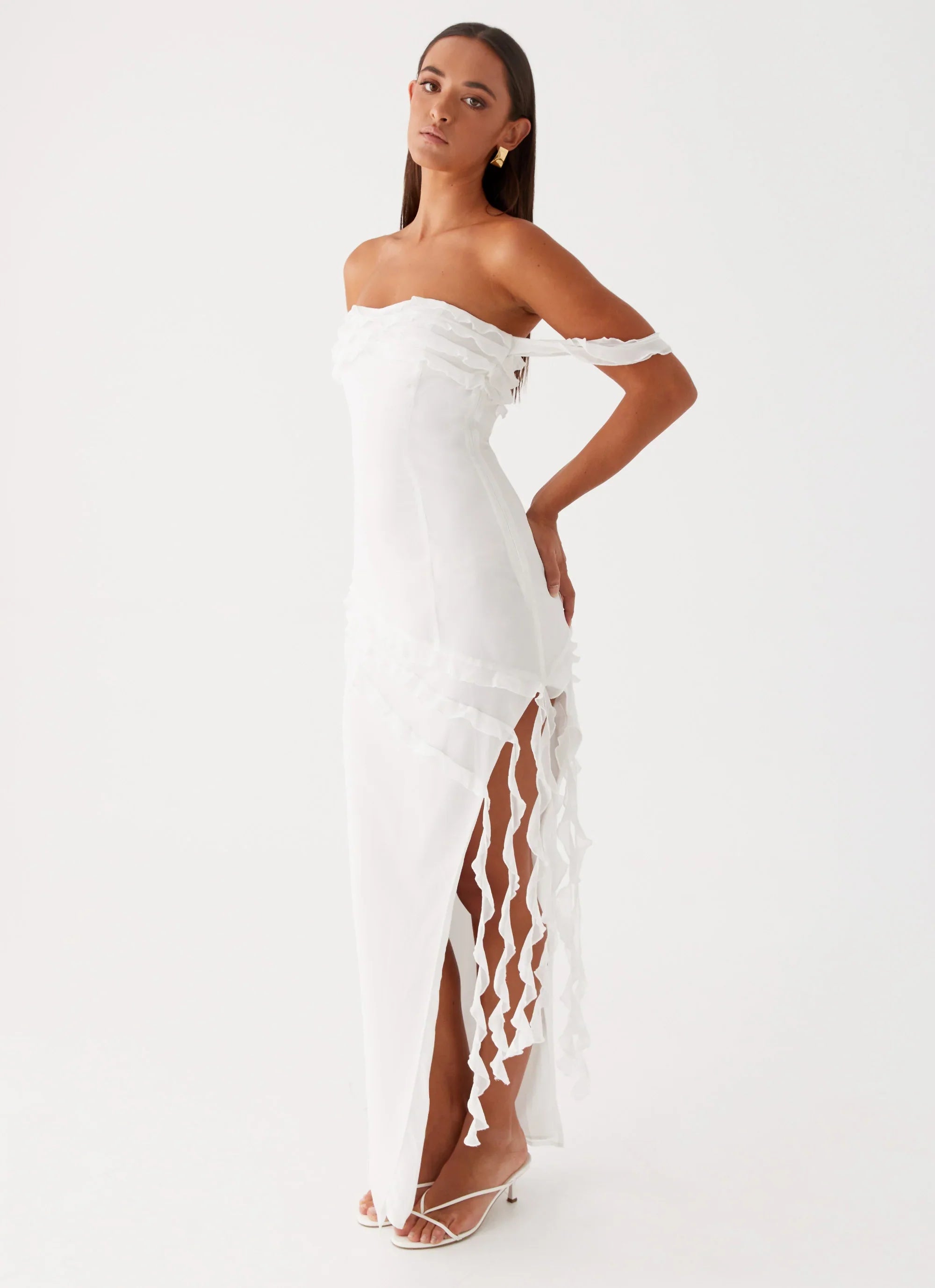 Alaska Maxi Dress White