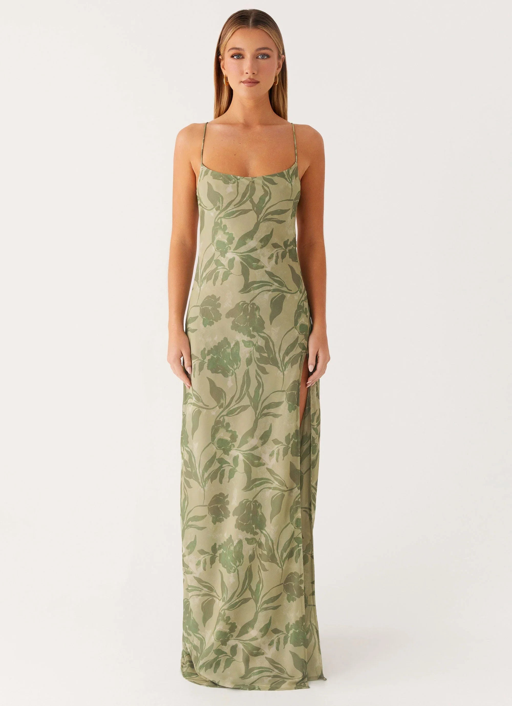 Alouette Maxi Dress Jade Fern