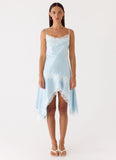 Starla Midi Dress Pale Blue